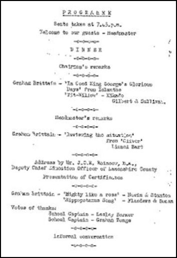 2nd Presentation Dinner, 1969