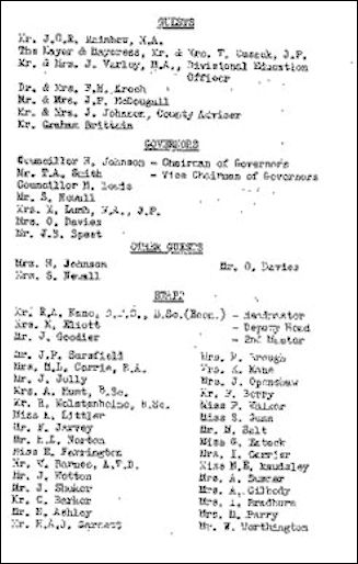 2nd Presentation Dinner, 1969