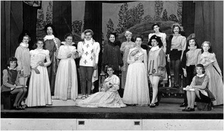 Midsummer Nights Dream Cast Photo, 1951