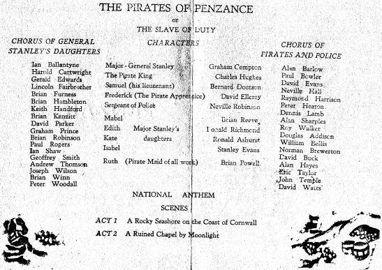 Pirates of Penzance, 1952